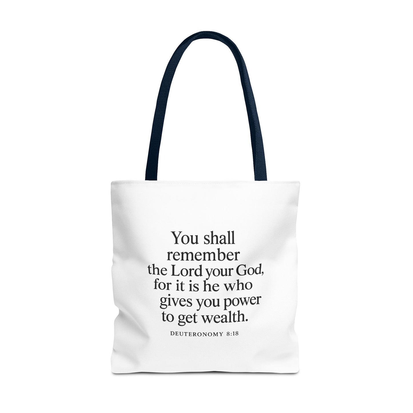 Inspirational Tote Bag - Faith Quote, Bible Verse Gift, Christian Tote, Scripture Bag, Positive Affirmation Accessory