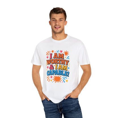Empowering Quotes Self-Love Garment-Dyed T-Shirt