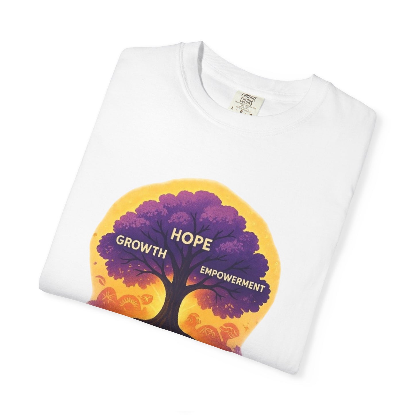 Rooted in Resilience T-Shirt — Hope, Growth & Empowerment Graphic Tee