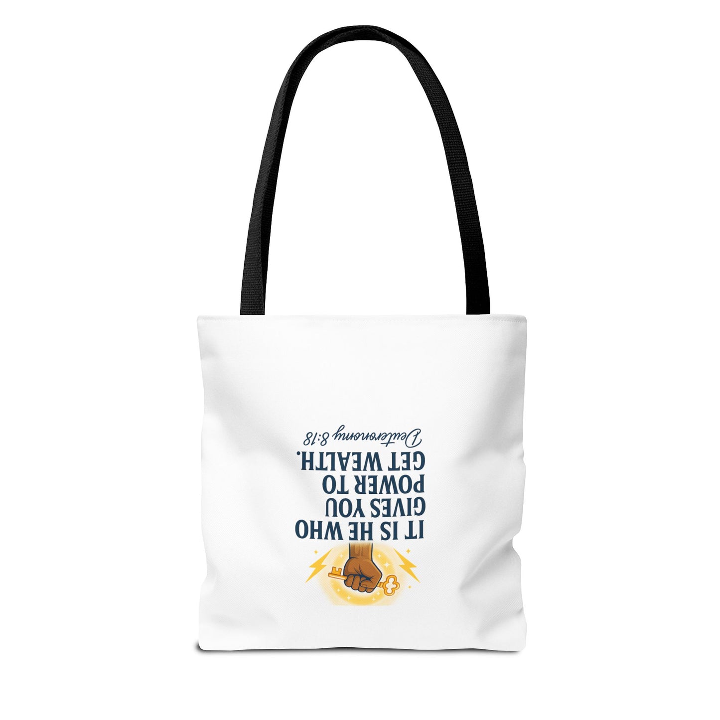 Affirmation Art Bible Verse Tote Bag