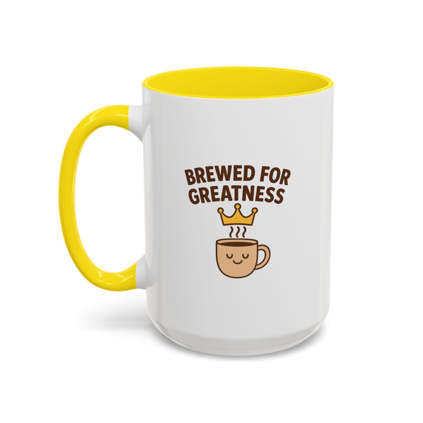 Brewed for Greatness Coffee Mug - Motivational Ceramic Cup, Office Gift, Home Decor, Birthday Present, Tea Lovers