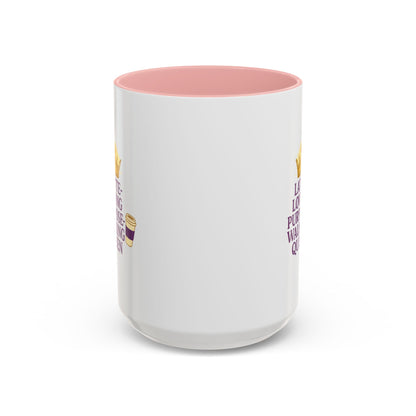 Latte-Loving Queen Coffee Mug - Perfect for Coffee Lovers, Birthday Gift, Personalized Kitchen Decor, Mother's Day Gift, Fun Office Mug