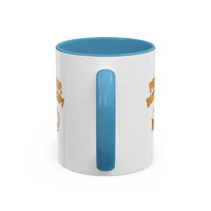 Perk Up, Buttercup! Cute Accent Coffee Mug for Daily Motivation, Gift for Coffee Lovers, Home Office Decor, Floral Tea Cup