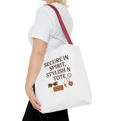 Stylish Tote Bag with Inspirational Quote | Eco-Friendly, Reusable, Perfect for Shopping, Gifts, and Everyday Use