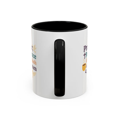 Faith-Inspired Coffee Mug - Perfect Gift for Friends and Family, Prayer Mug, Inspirational Drinkware, Christian Gift, Cute Desk Accessory