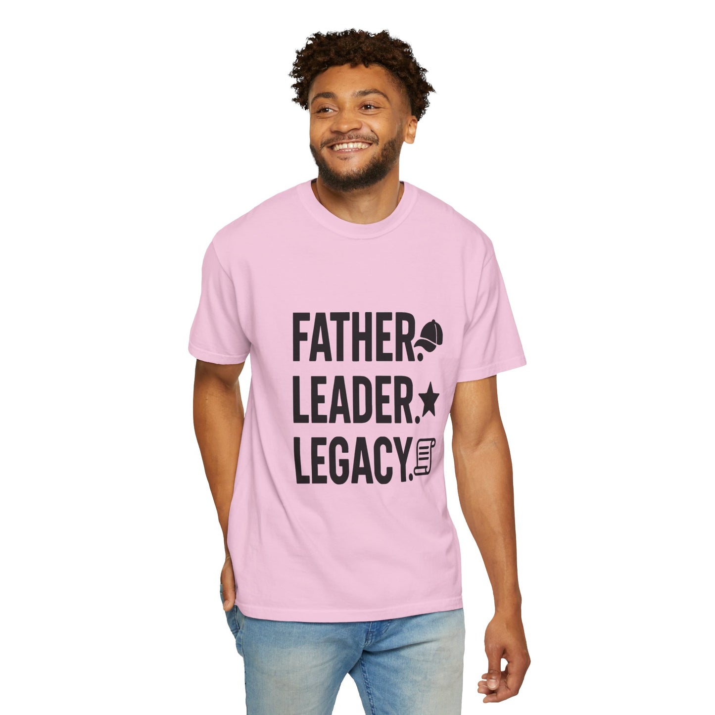 Father Leader Legacy - Unisex T-Shirt, Gift for Dad, Inspirational Tee, Father's Day Shirt, Casual Everyday Wear