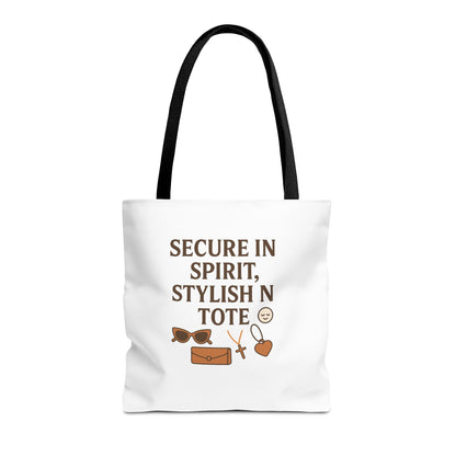 Stylish Tote Bag with Inspirational Quote | Eco-Friendly, Reusable, Perfect for Shopping, Gifts, and Everyday Use