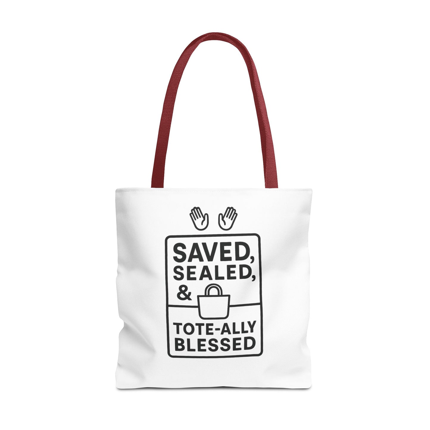 Blessed Tote Bag Saved  Sealed & Tote ally Blessed
