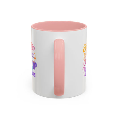 Motivational Coffee Mug, Every Sip Is A Step Closer To My Dreams, Inspirational Gift, Office Mugs, Dream Chaser, Colorful Drinkware