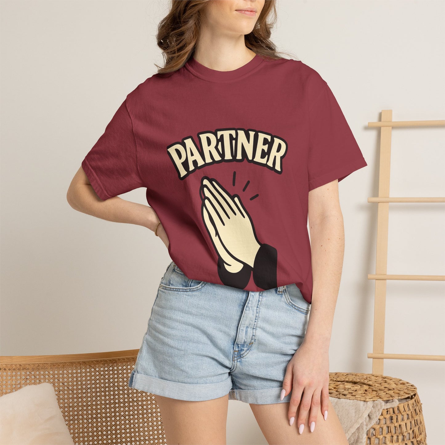 Partner Graphic Tee, Unisex T-Shirt, Couples Gift, Relationship Apparel, Casual Streetwear, Cute Partner Shirt