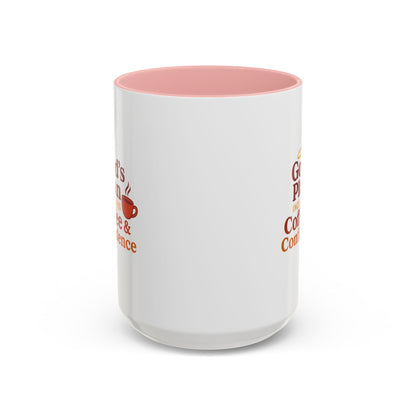 God's Plan Coffee Mug - Inspirational Gift for Coffee Lovers, Unique Christian Mug, Motivational Kitchen Decor, Coffee & Confidence