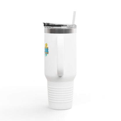 Insulated Travel Mug with Fun Designs, 40oz Water Bottle, Stylish Thermal Cup, Unique Drinkware for Outdoor Adventures, Perfect Gift [...]
