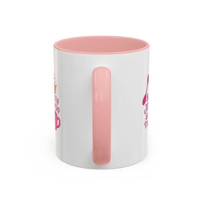 Joyful Crown Accent Coffee Mug | Perfect for Birthdays, Gifts, Home Decor, Coffee Lovers, Daily Motivation