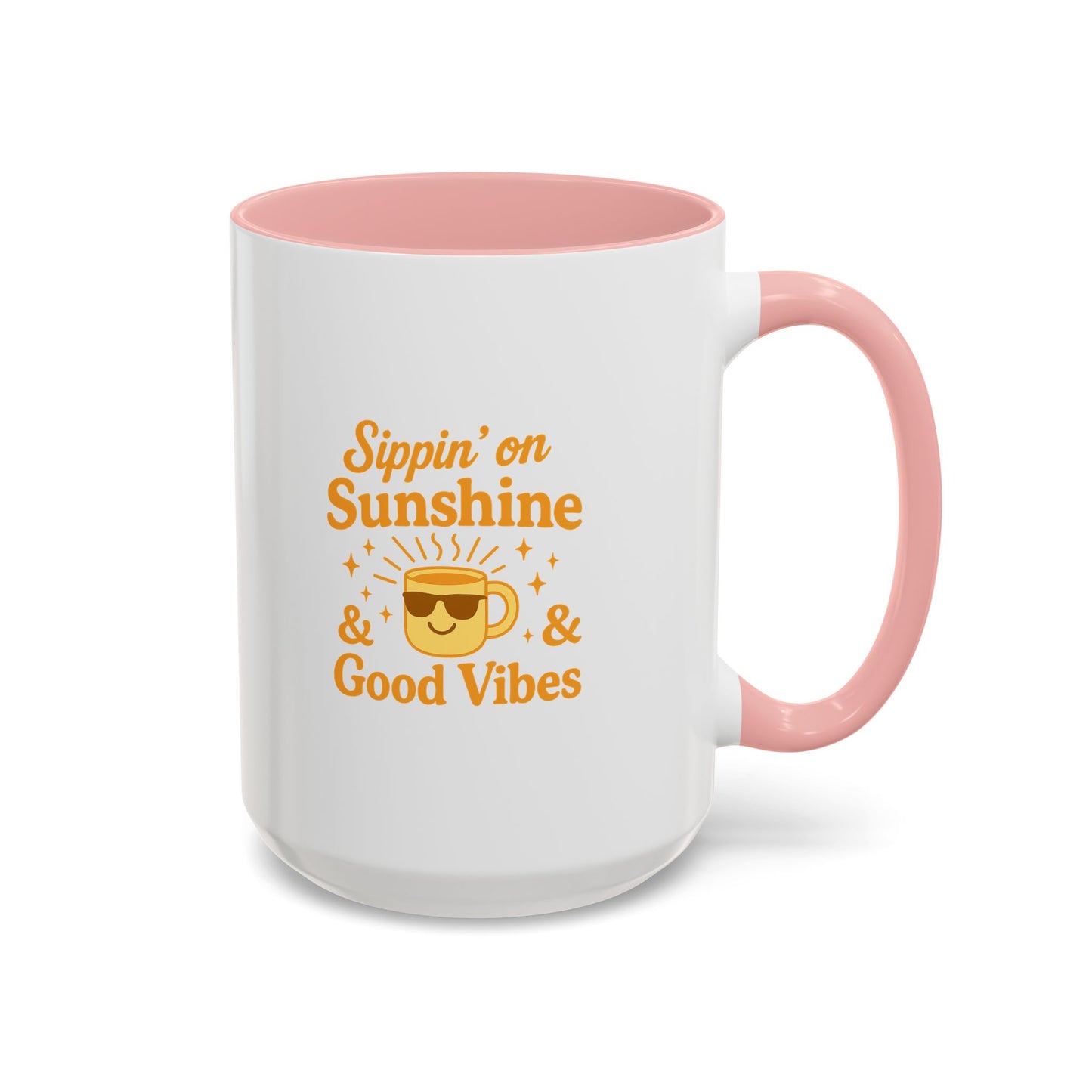 Sippin' on Sunshine Coffee Mug, Positive Vibes Mug, Gift for Coffee Lovers, Inspirational Mug, Housewarming Gift, Fun Drinkware