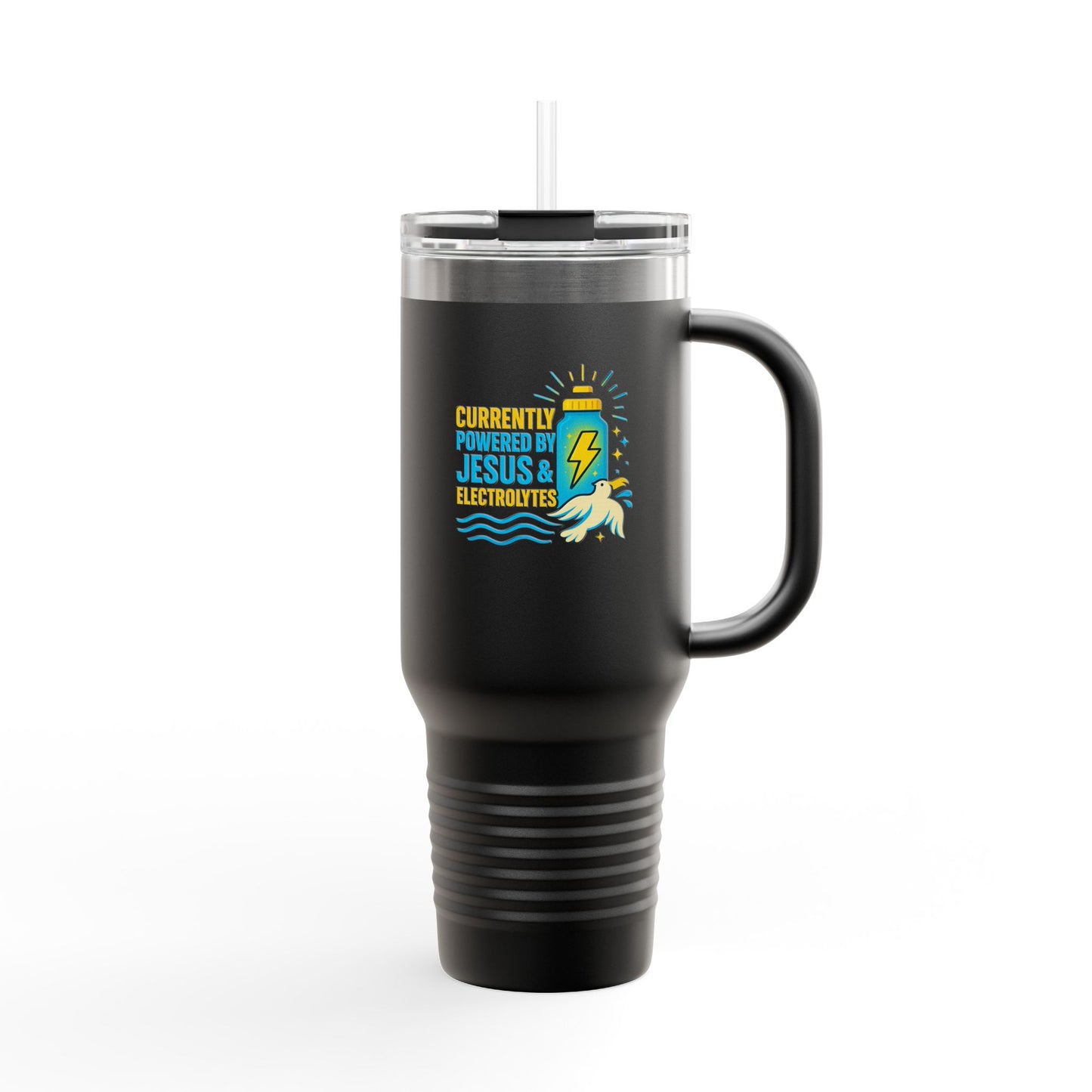 Faith Affirmation 40oz Insulated Travel Mug