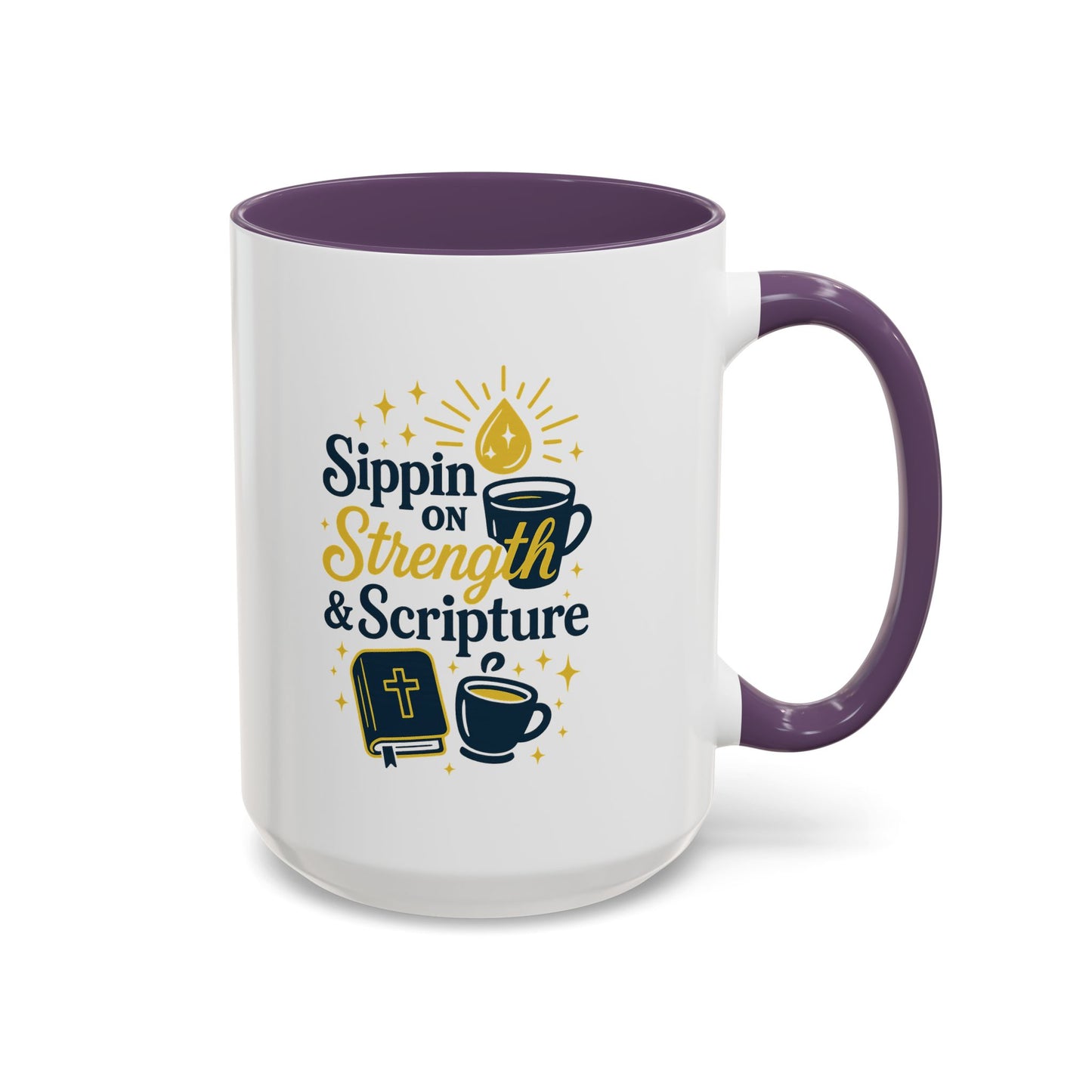 Inspirational Coffee Mug for Faith and Motivation, Perfect Gift for Christians, Scripture Quotes Mug, Cozy Beverage Companion, [...]