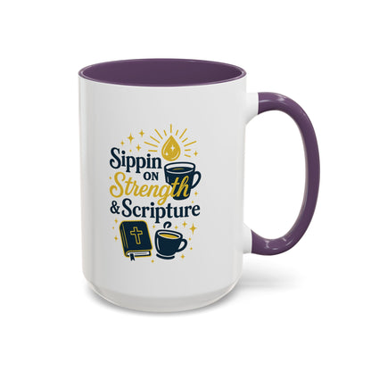 Inspirational Coffee Mug for Faith and Motivation, Perfect Gift for Christians, Scripture Quotes Mug, Cozy Beverage Companion, [...]