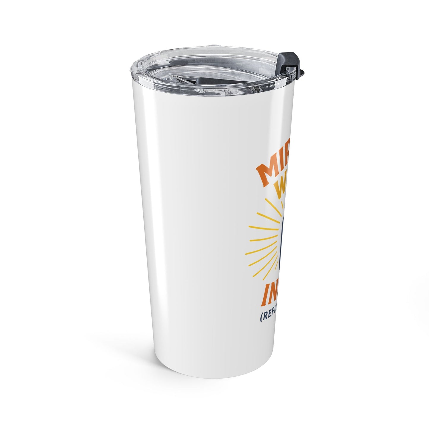 Miracle Water Inside Tumbler 20oz | Inspirational Drinkware, Motivational Travel Mug, Refilled Daily Tumbler, Spiritual Gifts, Daily [...]