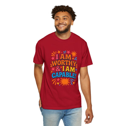 Empowering Quotes Self-Love Garment-Dyed T-Shirt