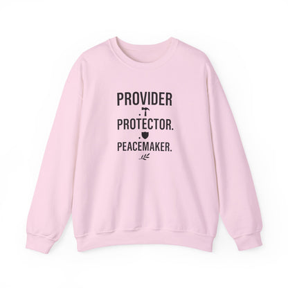 Provider Protector Peacemaker Sweatshirt – Inspirational Crewneck