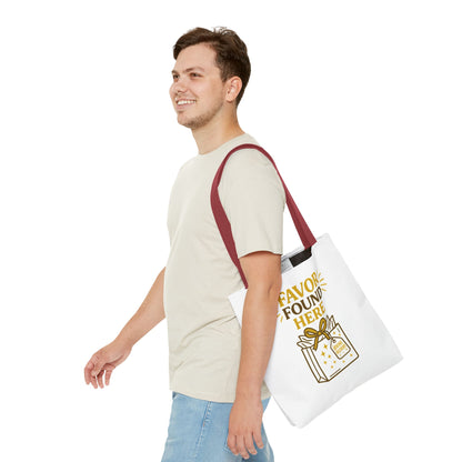 Favor Found Here Tote Bag - Perfect Gift for Celebrations, Party Favors, Birthday, Bridal Shower, Eco-Friendly