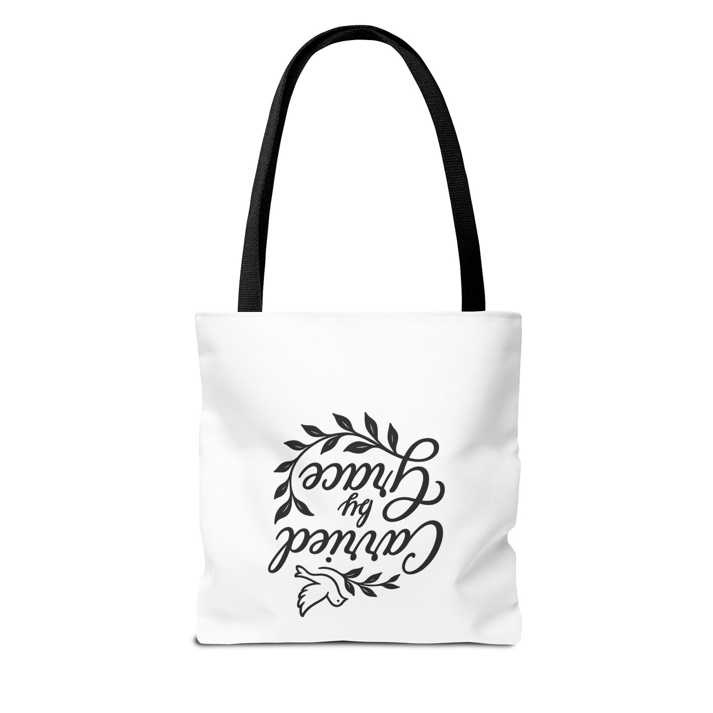 Carried by Grace Faith Tote Bag