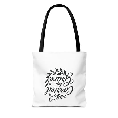 Carried by Grace Faith Tote Bag