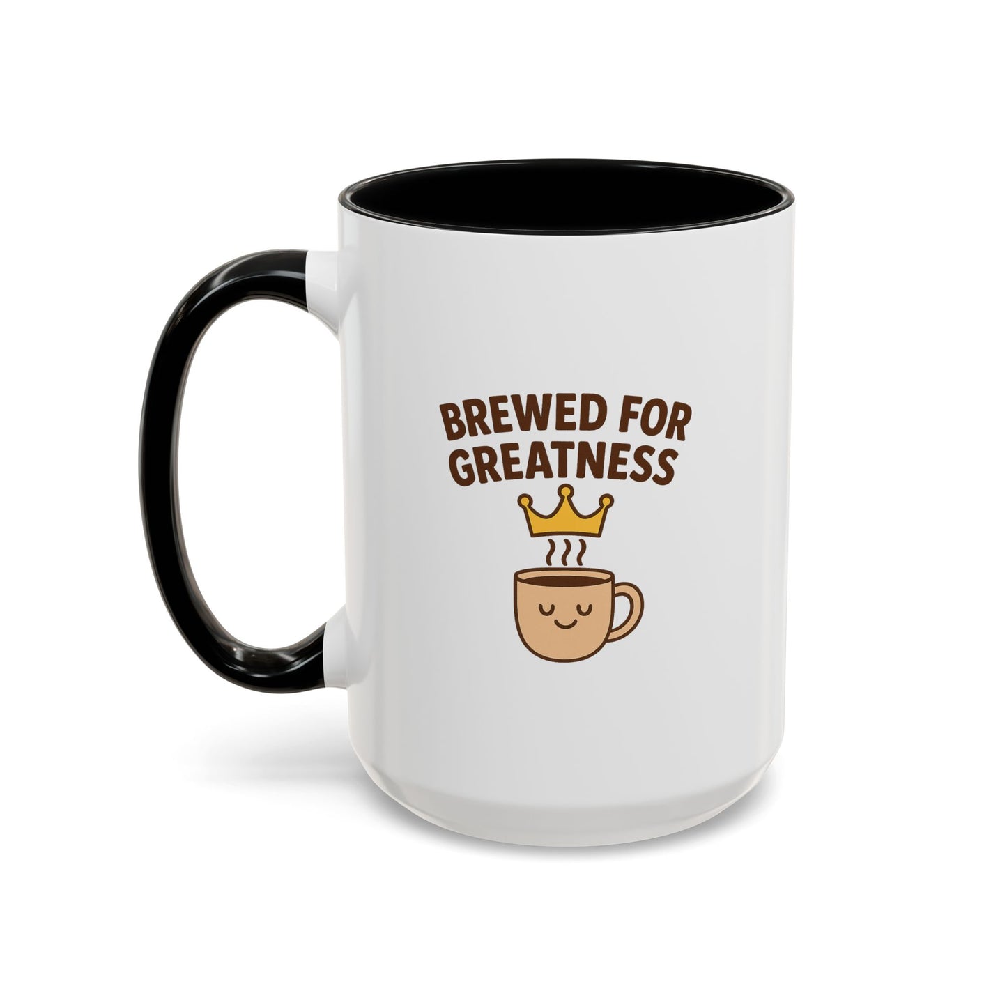 Brewed for Greatness Coffee Mug - Motivational Ceramic Cup, Office Gift, Home Decor, Birthday Present, Tea Lovers