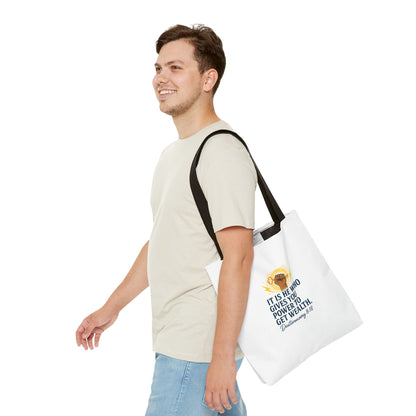Affirmation Art Bible Verse Tote Bag