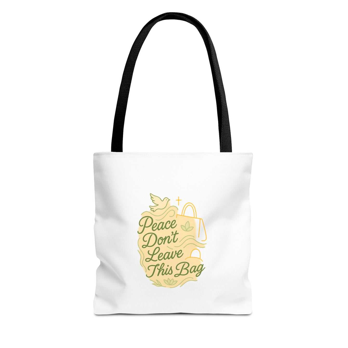 Peace Symbol Tote Bag
