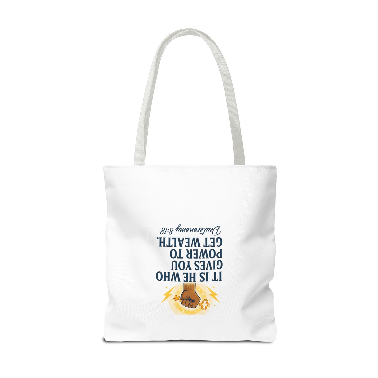 Affirmation Art Bible Verse Tote Bag