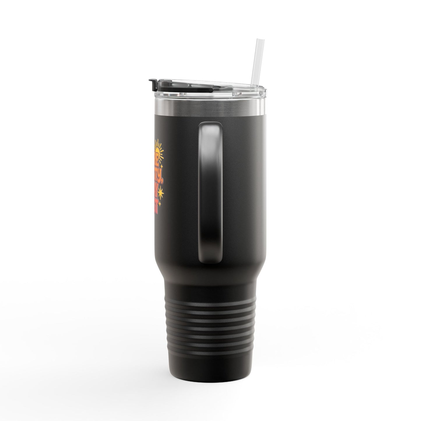 You're Thirsty, Pray First - Insulated Travel Mug, You're Thirsty, Pray First - 40oz Drinkware for Faithful Coffee Lovers, Gift for Christians, Travel Cup, [...]