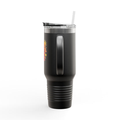 You're Thirsty, Pray First - Insulated Travel Mug, You're Thirsty, Pray First - 40oz Drinkware for Faithful Coffee Lovers, Gift for Christians, Travel Cup, [...]