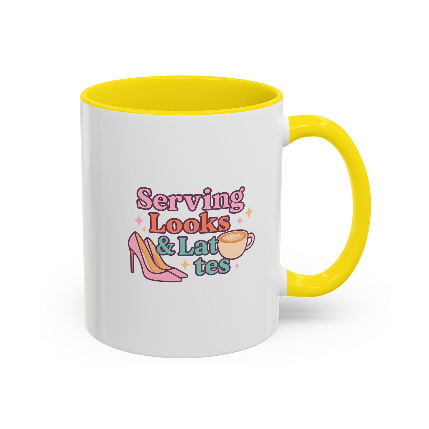 Chic Coffee Mug: Serving Looks & Lattes | Trendy Gift for Coffee Lovers, Fashion Enthusiasts, Housewarming, Birthdays, Mom's Day