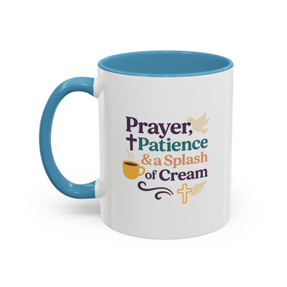 Faith-Inspired Coffee Mug - Perfect Gift for Friends and Family, Prayer Mug, Inspirational Drinkware, Christian Gift, Cute Desk Accessory