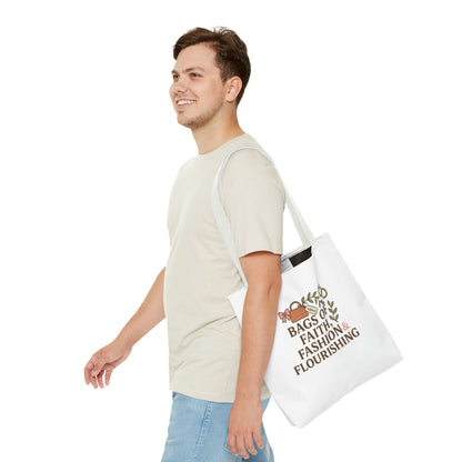 Faith & Fashion Tote Bag | Stylish Everyday Carry, Perfect for Gifts, Shopping, Church Events, and Personal Use