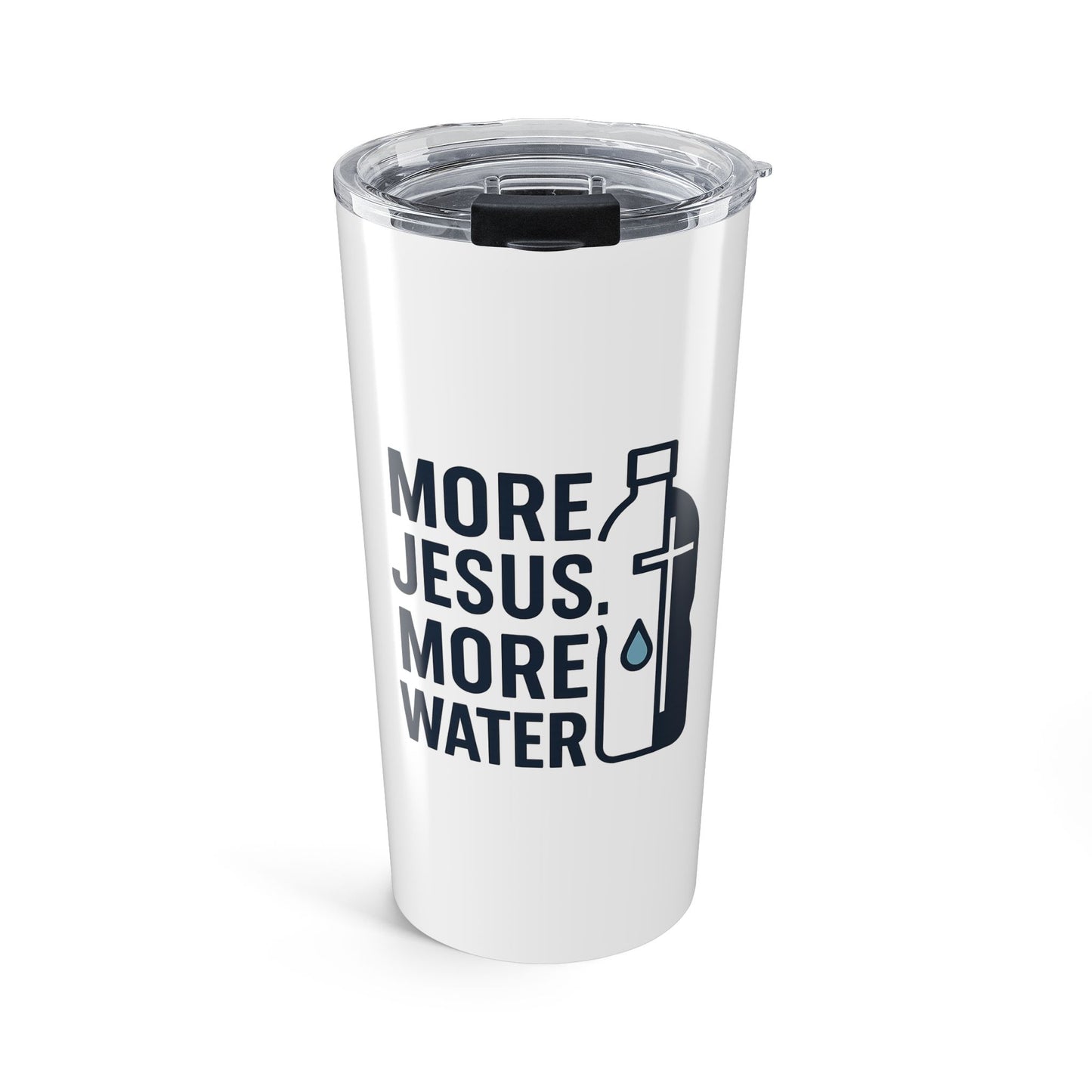 Inspirational Tumbler 20oz | Motivational Travel Mug | Faith-Based Water Bottle | Gift for Christians | Bible Verse Drinkware