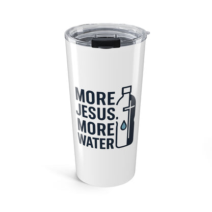 Inspirational Tumbler 20oz | Motivational Travel Mug | Faith-Based Water Bottle | Gift for Christians | Bible Verse Drinkware
