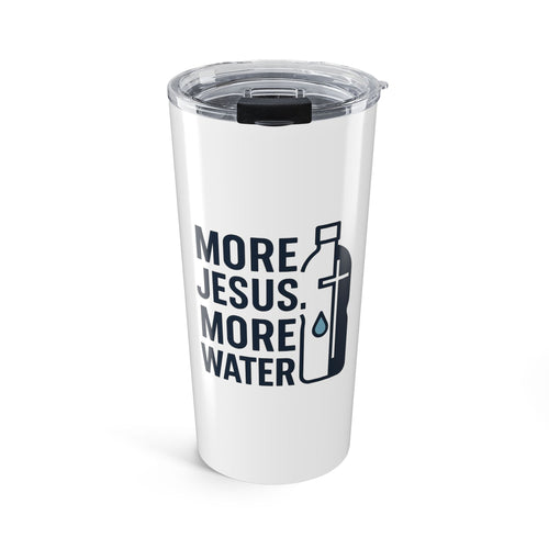 Inspirational Tumbler 20oz | Motivational Travel Mug | Faith-Based Water Bottle | Gift for Christians | Bible Verse Drinkware