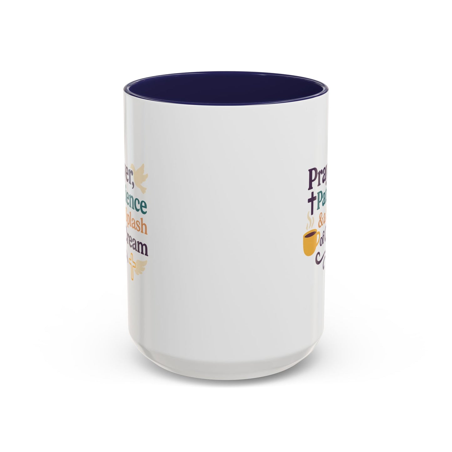 Faith-Inspired Coffee Mug - Perfect Gift for Friends and Family, Prayer Mug, Inspirational Drinkware, Christian Gift, Cute Desk Accessory