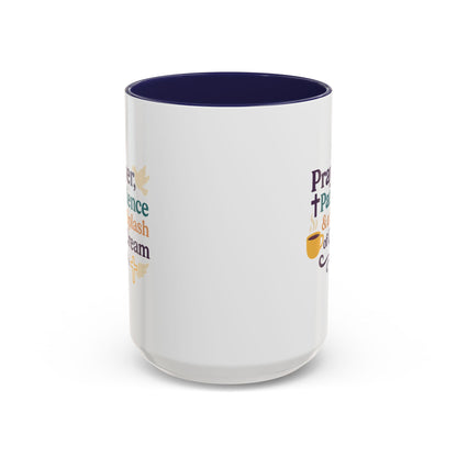 Faith-Inspired Coffee Mug - Perfect Gift for Friends and Family, Prayer Mug, Inspirational Drinkware, Christian Gift, Cute Desk Accessory