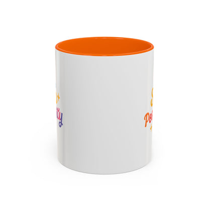 Sip Positivity Accent Coffee Mug (11, 15oz)