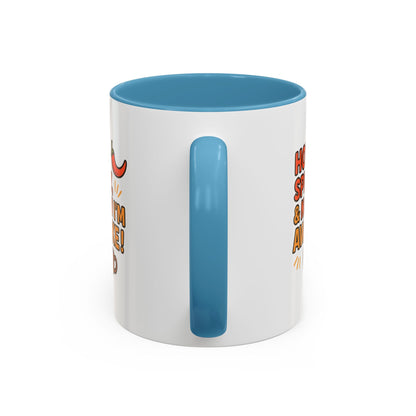 Funny Coffee Mug: "Hot, Spicy, & Now I'm Awake!" - Perfect Gift for Coffee Lovers, Mugs for Friends, Humorous Kitchen Decor, Novelty Mug