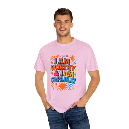 Empowering Quotes Self-Love Garment-Dyed T-Shirt