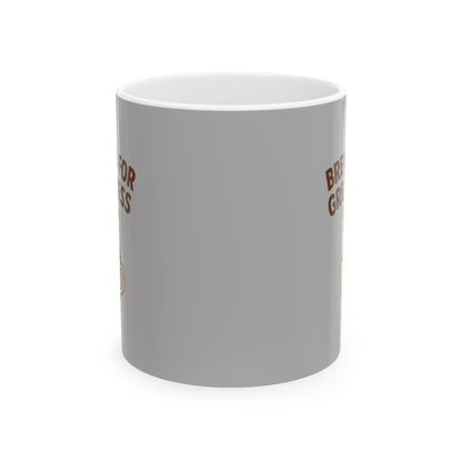 Brewed for greatness - Ceramic Coffee Mug, Perfect Gift for Coffee Lovers, Unique Kitchen Decor, Funny Mug for Birthdays, Home Office Drinking, Great Gift Idea