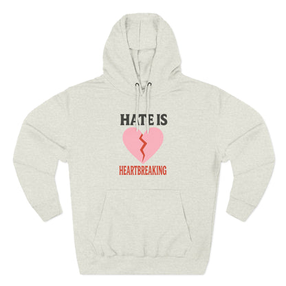 Heartbreaking Message Fleece Hoodie, Casual Wear, Gift for Her, Inspirational Hoodie, Street Style Apparel, Valentine's or [...]