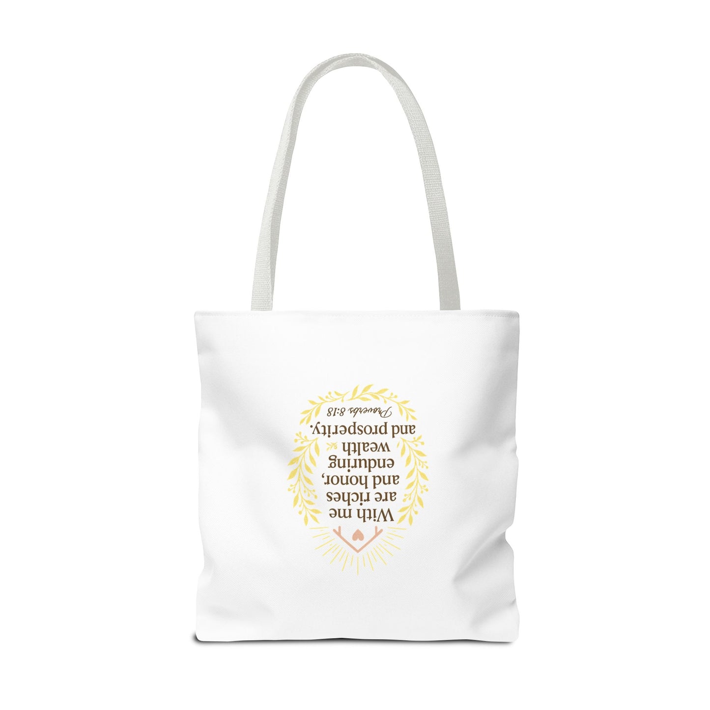 Prosperity Bible Verse Tote Bag