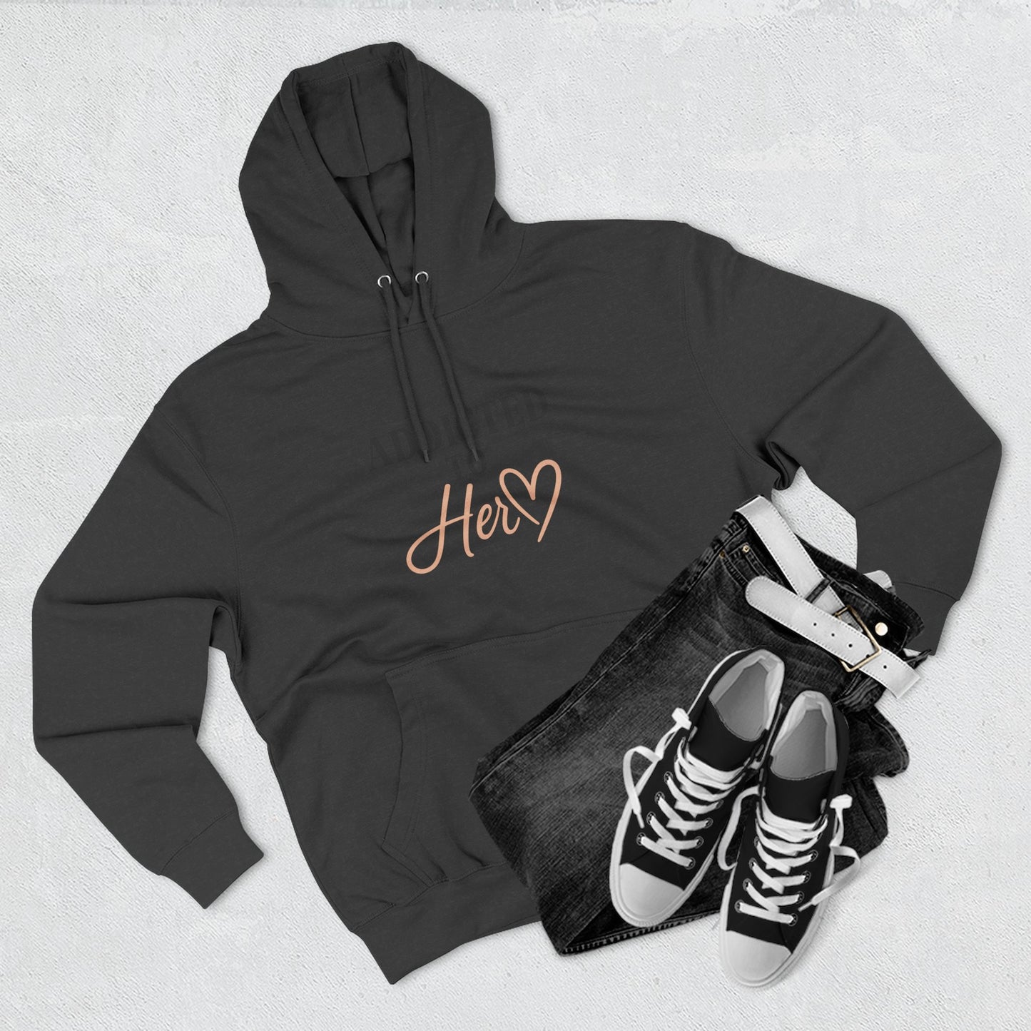 Addicted to Her Couples Fleece Hoodie