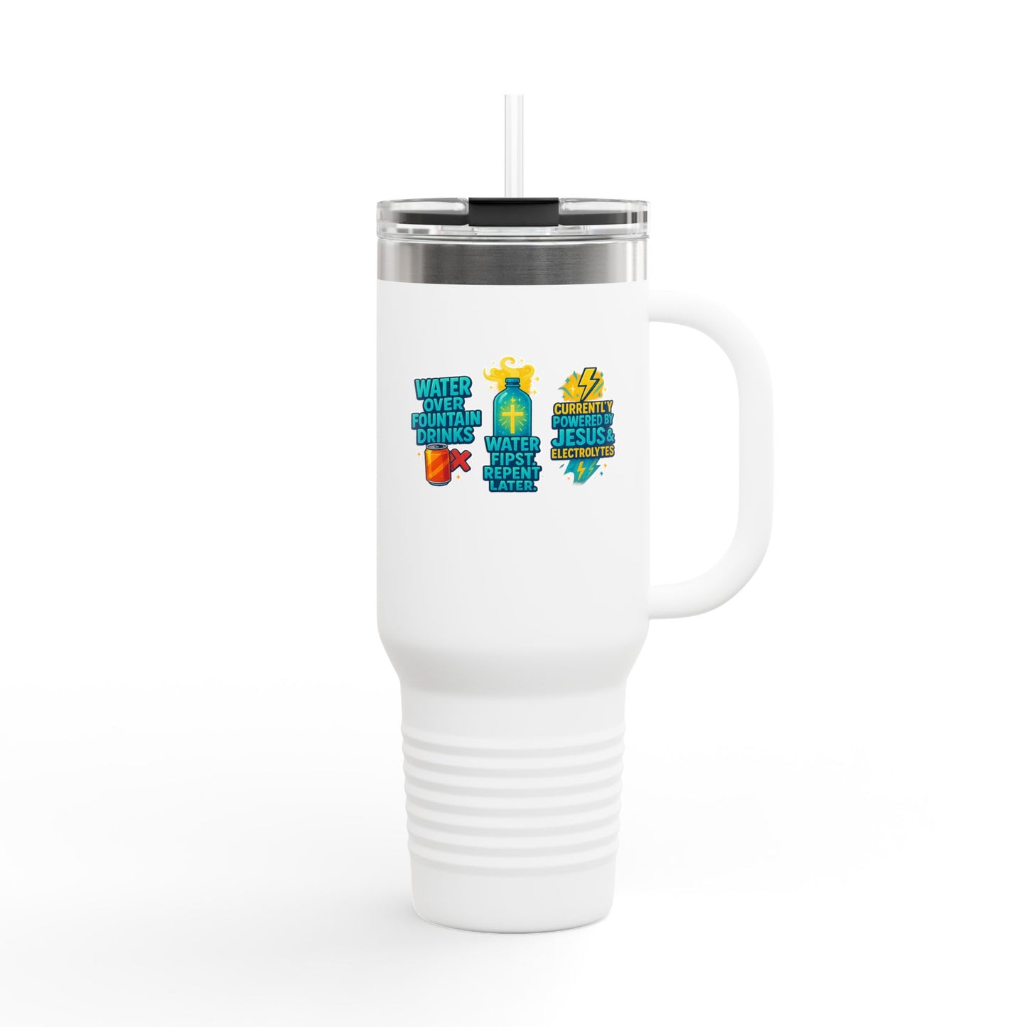 Insulated Travel Mug with Fun Designs, 40oz Water Bottle, Stylish Thermal Cup, Unique Drinkware for Outdoor Adventures, Perfect Gift [...]