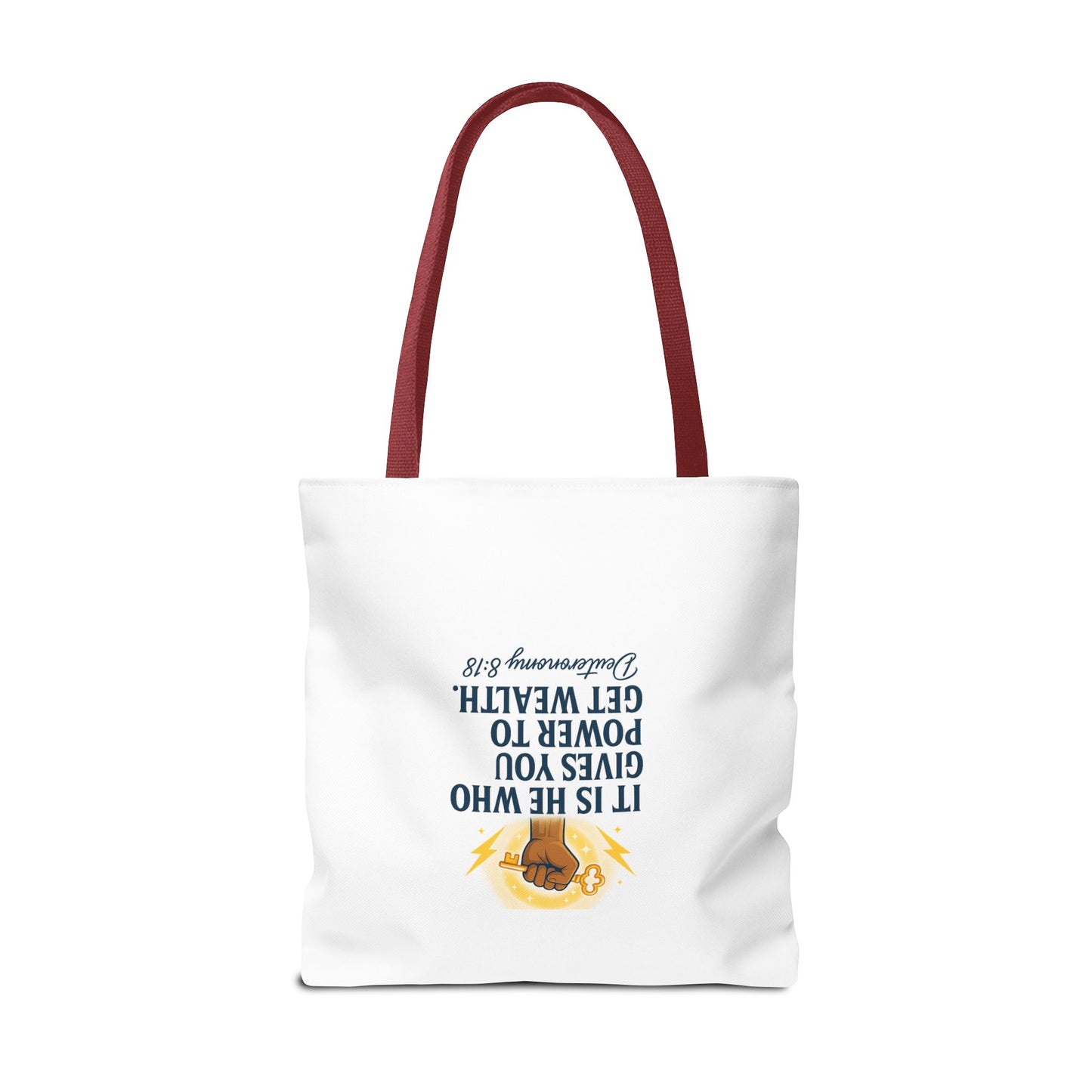 Affirmation Art Bible Verse Tote Bag
